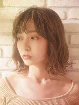 カペリベラグラマラス CapelliBellaGLAMOROUS ミディアムボブ/くせ毛風ボブ/20代30代【カペリベラグラマラス】