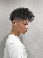 ビーテックバイゼン 山科店(B-TECH by Zen)&nbsp;ツーブロック短髪モテるスーツシークレットパーマ流行