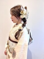 コワファースト  させぼ五番街店(COIFF1RST)&nbsp;成人式編みおろしアレンジ★