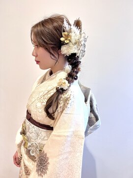 コワファースト させぼ五番街店(COIFF1RST) 成人式編みおろしアレンジ★