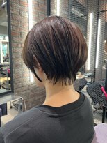 ベイショア(Bay Shore NY)&nbsp;BayShore マッシュショート　ココアチョコブラウン