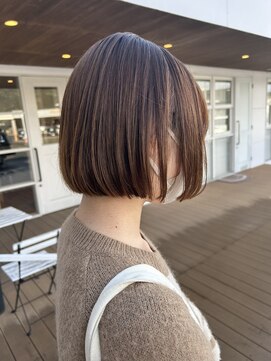 カノエ 山口小郡店(canoe) 艶ボブ