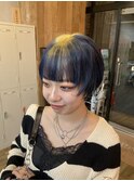 個性派カラーマッシュショートangelica天理店【川崎優太】
