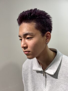 ヘア ヴァーゴ(Hair vago) 刈り上げなし伸ばしかけボウズスタイル
