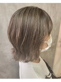 白髪ハイライト