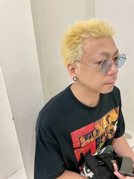 エンドリンク(endlink) メンズベリーショート×レモンカラー