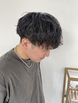 コト 福井大和田店(coto) ツイストスパイラル メンズパーマ 福井美容室