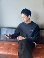 ライム(RHYME)&nbsp;アップバングショート/20代/30代/メンズカット/ビジネスマン