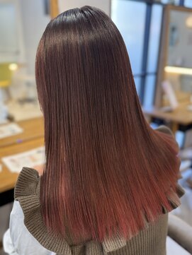 ラビスモア(Lovis moa) ピンクアッシュ/メルティカラー/似合わせカット/上尾/韓国