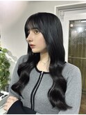 韓国エクステで作るロングヘア