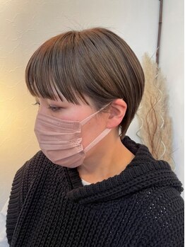 ヘアーデザイン アブー(hair design A BOO)の写真/気になり始めた白髪もしっかりカバーして、オシャレも楽しめる♪イルミナカラーで明るい色味も対応可◎