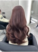 ☆春夏に可愛いココアピンクブラウンカラー/20代/30代/40代
