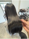 髪質改善縮毛矯正◎暗髪グレージュレイヤー大人可愛い艶髪美髪