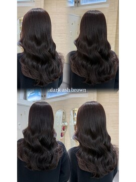 ジーナ 熊本(Zina) dark ash brown