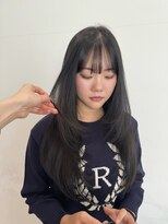 ロングレイヤー ワンカール レイヤーカット ウルフレイヤー♪