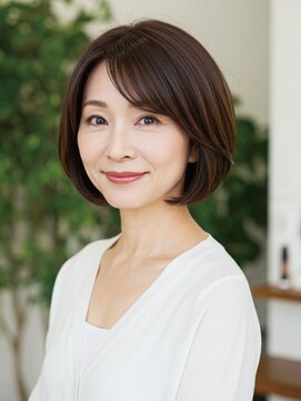 アイスタイル 五日市店(I STYLE) 50-60代にオススメ★大人の美人ボブ