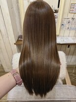 エニー(ENi) クラゲヘアー/小顔に見せるヘア/ココアベージュ/辻堂/40代50代