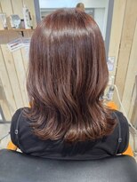 ライズ ヘア ブランド 豊中店(RISE HAIR BRAND)&nbsp;ピンクベージュカラー