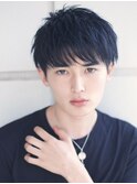 束感マッシュ刈り上げツーブロック短髪ショート眉毛