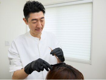 ツムギ(tsumugi)の写真/［白髪染め専門店］頭皮に優しい《tsumugi》オリジナル白髪染めを取り扱い◎