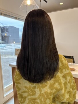 ミルヘアデザイン(mil hair design) グレージュ　艶髪　髪質改善　ブリーチ　ピンクベージュ　韓国風
