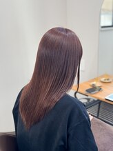 コル 市川(cor)&nbsp;白髪ぼかし×ヴェールピンク