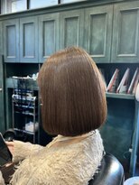 モナン 海老名(Monan)&nbsp;艶ボブ ダークブラウン ミルクブラウン