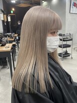 KILLA神戸三宮元町 ダブルカラー/ブリーチデザインカラー/ブリーチなしダブルカラー&nbsp;デザインカラー/ハイライト/ブリーチなしダブルカラー[神戸]