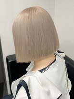ベレーザ 渋谷(BELEZA) 18601_ミルクティーベージュハンサムショートウルフレイヤーボブ
