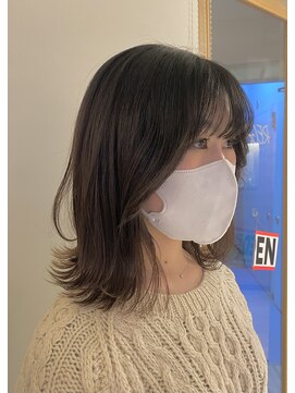 オーガニックトリコ 所沢(organic+tricot) くびれミディアム,レイヤーカット,顔周りレイヤー