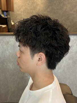 ザ クラン バイ ヘッドライト 仙台長町店(THE CLAN by HEADLIGHT) 【メンズ人気パーマ】アクティブショートパーマ