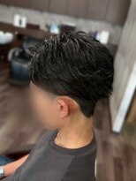 ディアーバイラポールヘア(Dear by RAPPORT HAIR)&nbsp;ツーブロック×パーマ