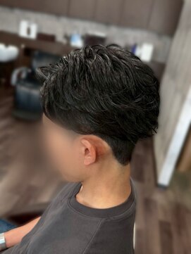 ディアーバイラポールヘア(Dear by RAPPORT HAIR) ツーブロック×パーマ