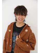 ロアー ヘアー マックイーン 流山おおたかの森店(RAWR hair McQueen) 【RAWR】束感マッシュウルフで叶える爽やか韓国メンズヘア