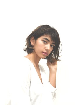 ヘアーラウンジ エゴ(Hair Lounge EGO) 外ハネボブ×ショコラベージュ　武蔵新城美容室