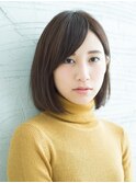 ナチュラルストレートボブ