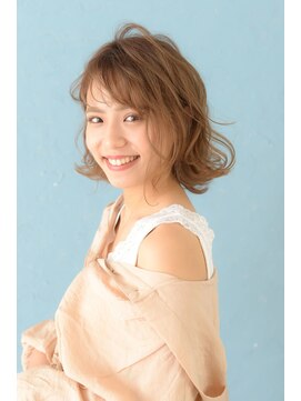ラボヌール ヘアーウル 春日部西口店(La Bonheur hair heureux) ニュアンス外ハネスタイル#4