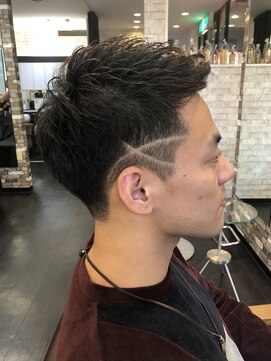 ヘアーメイク ロージー 北18条店(HAIR MAKE ROSY) 緩めツイストスパイラルパーマ波巻きパーマメンズパーマ20代30代