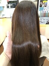 ヘアーメイク クーラ 行橋店(Hair make CURA) ツヤ感ストレート20代30代40代大人かわいいモテ髪