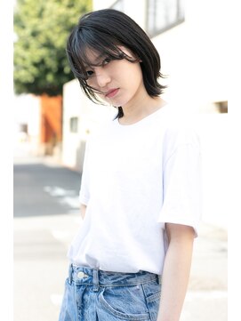 ヘアサロンエム 渋谷店(HAIR SALON M) クールショート/ボブルフ/ピンクベージュ/シルバーカラー