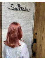 ヘアールーム スイッチ(hair room Switch)&nbsp;ペールピンクカラー