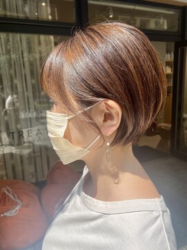 トリート 海浜幕張店(TREAT) マッシュ×耳かけショート_海浜幕張