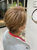 エクセル 横須賀モアーズ店(EXCEL) 【横須賀ハイライト】白髪を活かした3Dハイライトカラー