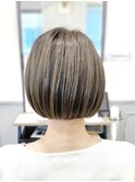 ミニボブ ミルクティーベージュ
