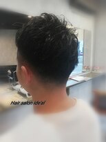 イデアル(ide'al) 30代メンズ人気/黒髪/短髪/ローフェード