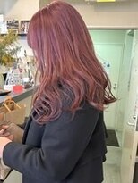 ヒート バイ アンカットラウンジ 渋谷(HEAT by UNCUT&LOUNGE)&nbsp;ダブルカラー/ピンクベージュカラー/ケアブリーチ/春カラー