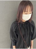 【nobuyo】pink brown × くびれロブ