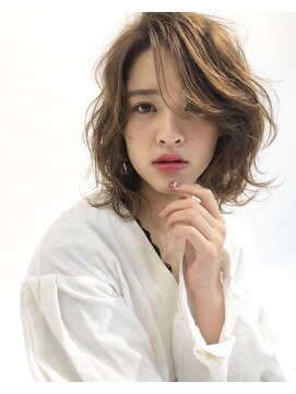 リンク(Link) 【Link】ふんわりボブ/レイヤーボブ/大人女性/簡単スタイリング