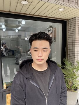 ウェルネス(Wellness) ナチュラルパーマ　フェード