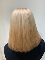 ヘアショップ エヌアンドエー 久喜菖蒲店(hair shop N&A) 大人綺麗なうる艶ストレート#10 サラ艶ハイトーンケアカラー